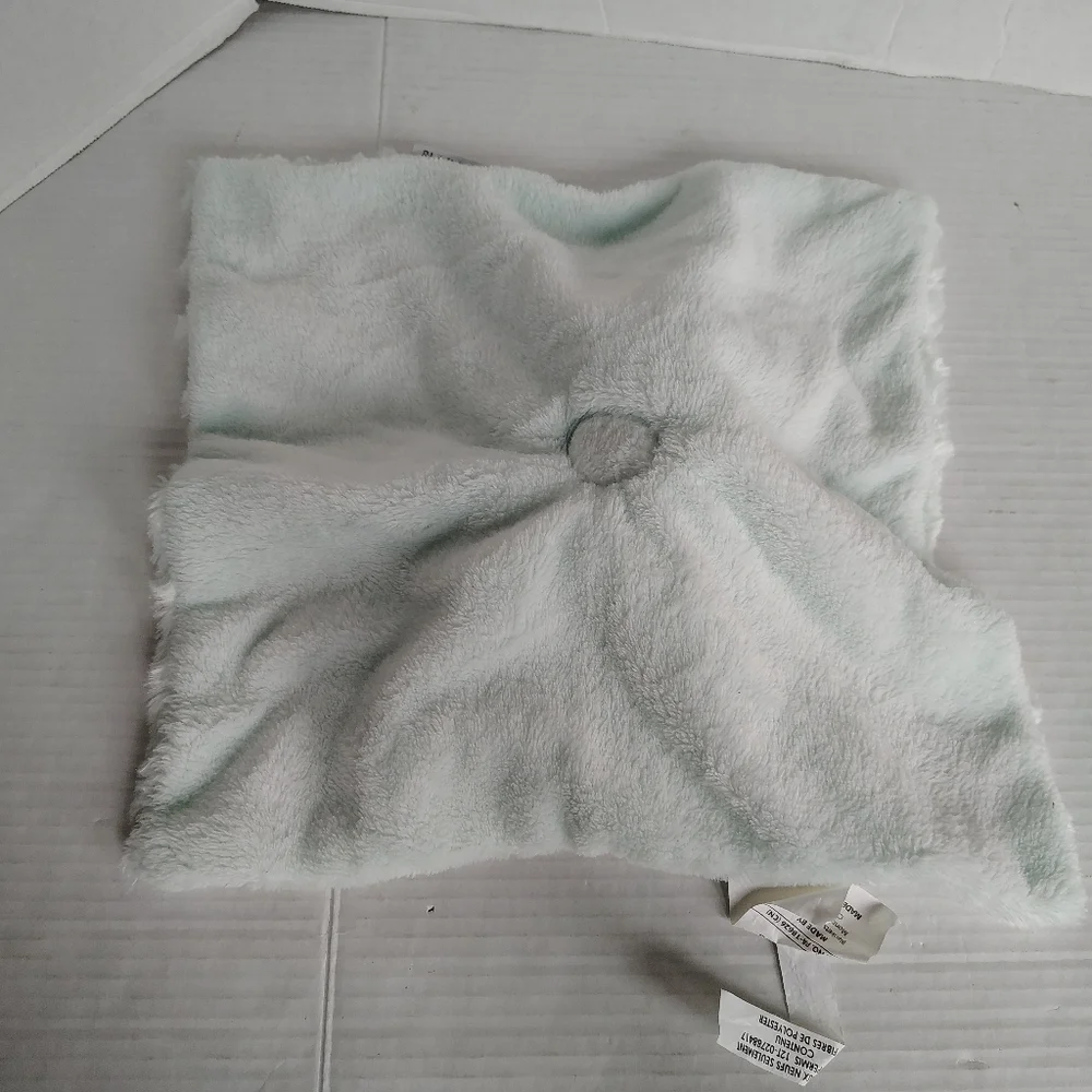 Blankets & Beyond Green Bunny Lovey Blanket Security Blanket Stuffy
